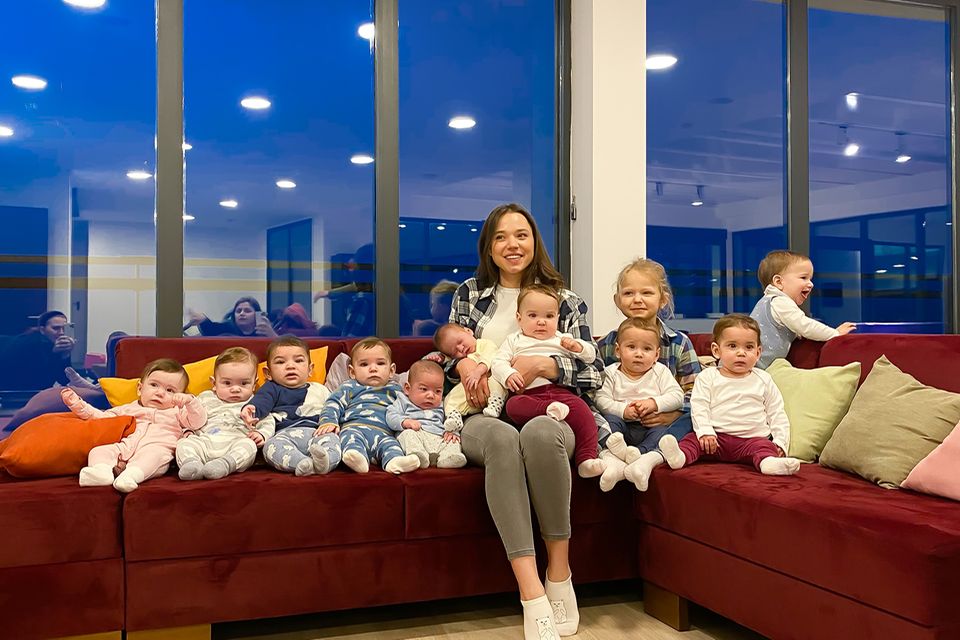 Christina Ozturk mit ihre Kindern