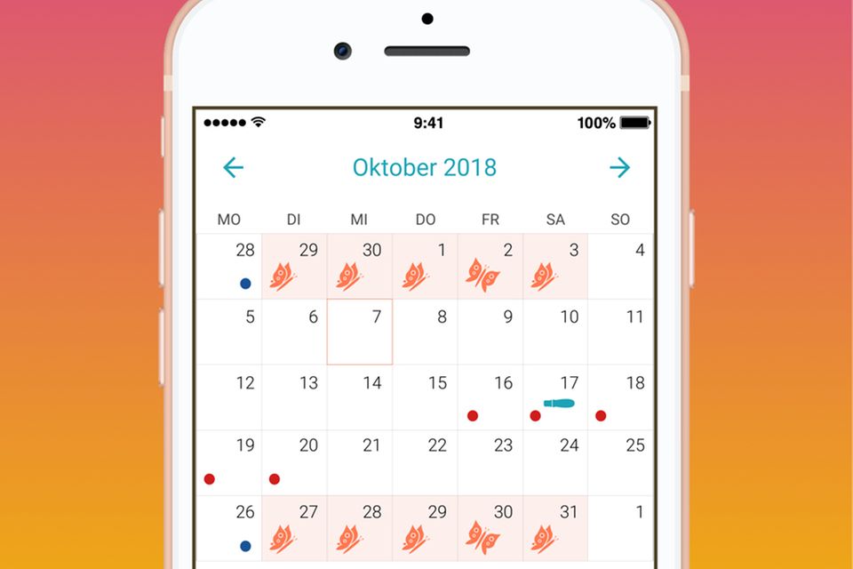 Neu im App-Store: Die urbia Eisprungkalender-App